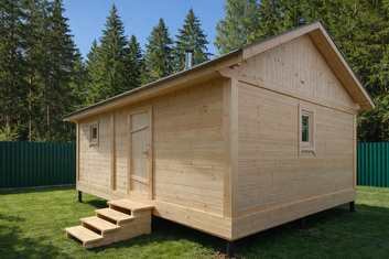 Строительство бани под ключ 3х4 м. в Нижнем Новгороде