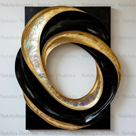 Картина из коллекции Натальи Жуковой " Black Gold Pearl "