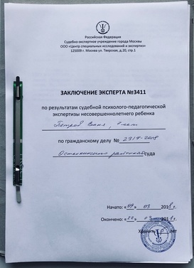 заключение эксперта