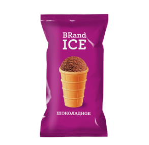 Мороженое Baskin Robbins шоколадное в вафельном стаканчике 70 гр. дистрибьютер ООО Гермиона