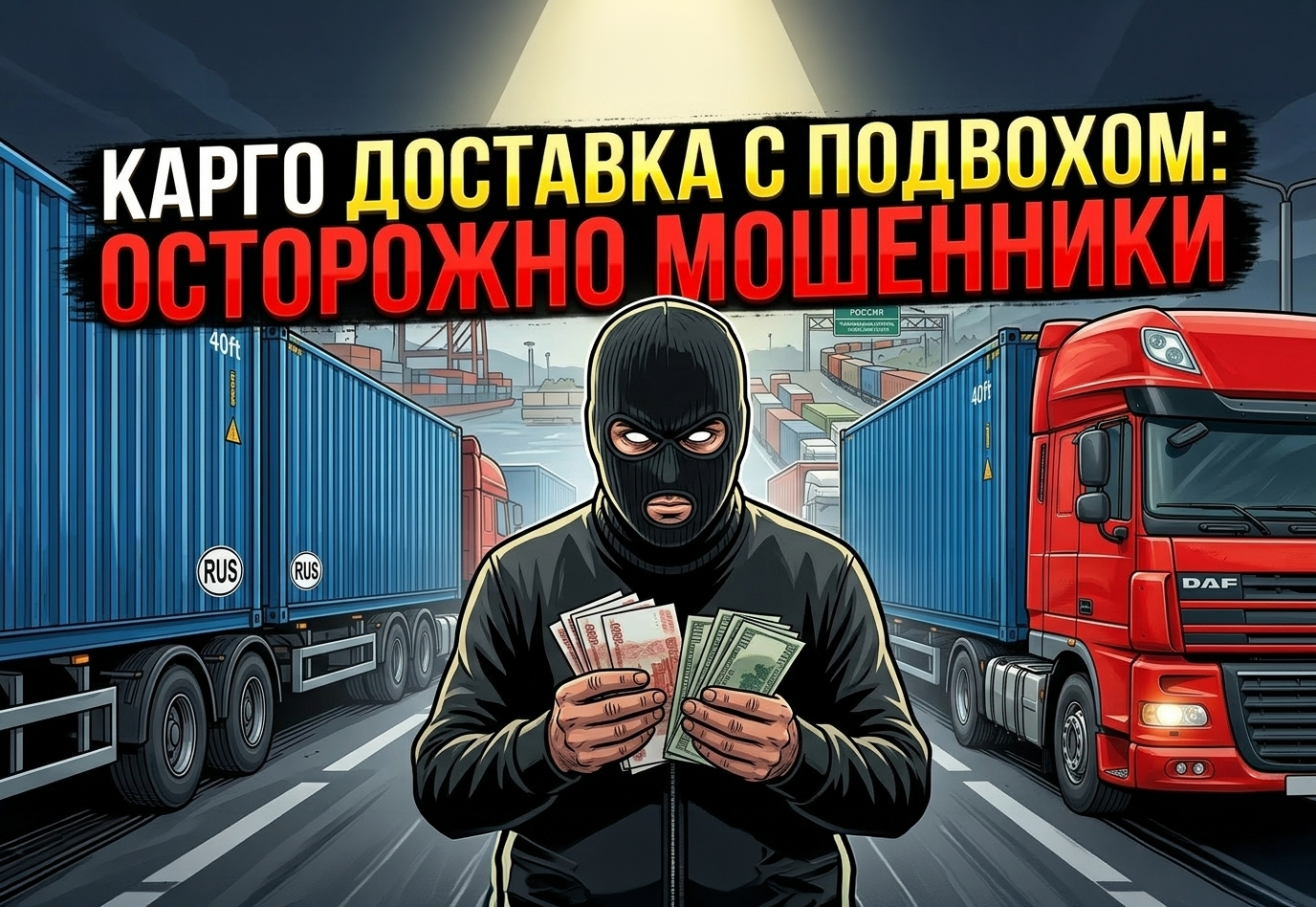 Cargo-доставка с подвохом: как не отдать деньги мошенникам