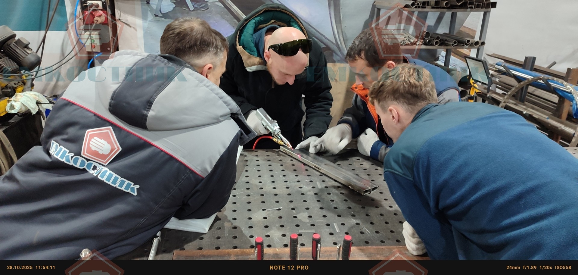 Аппарат лазерной сварки металлов