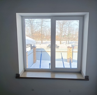 Изготовление деревянных подоконников на кухню в Уфе от компании ЭкоМассивУфа