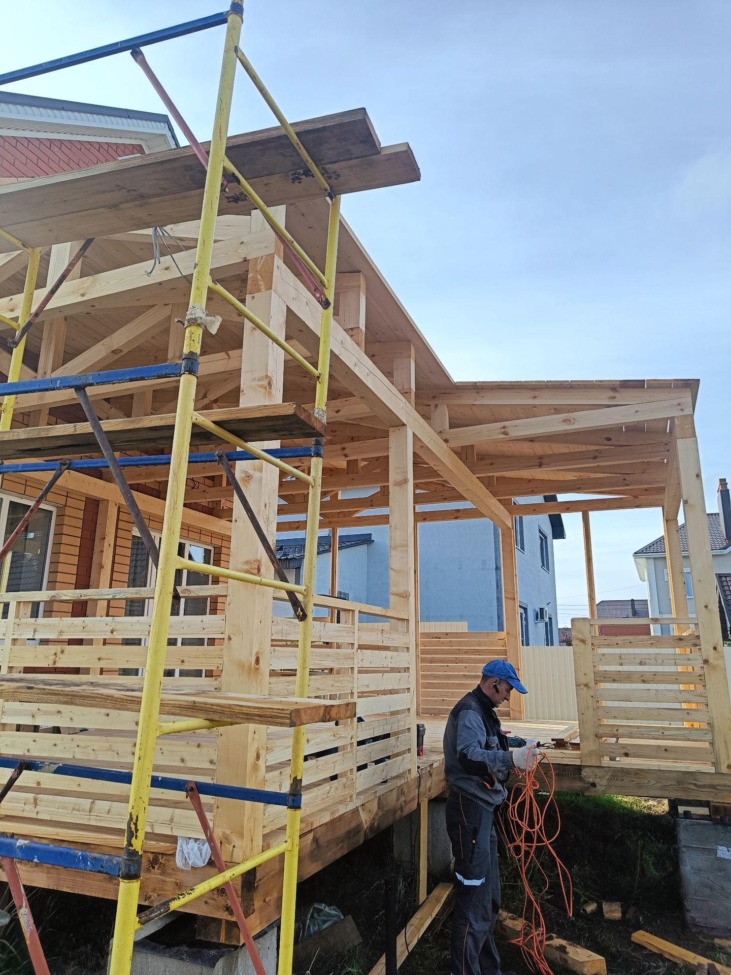 Строительство деревянных террас под ключ в Уфе и Уфимском районе