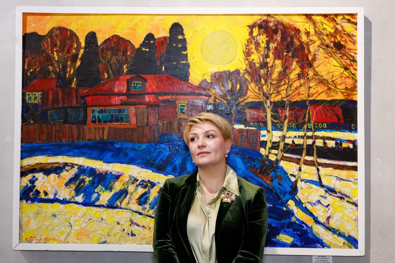 Выставка "Ким Бритов. 100 лет - 100 шедевров". Современный русский импрессионизм