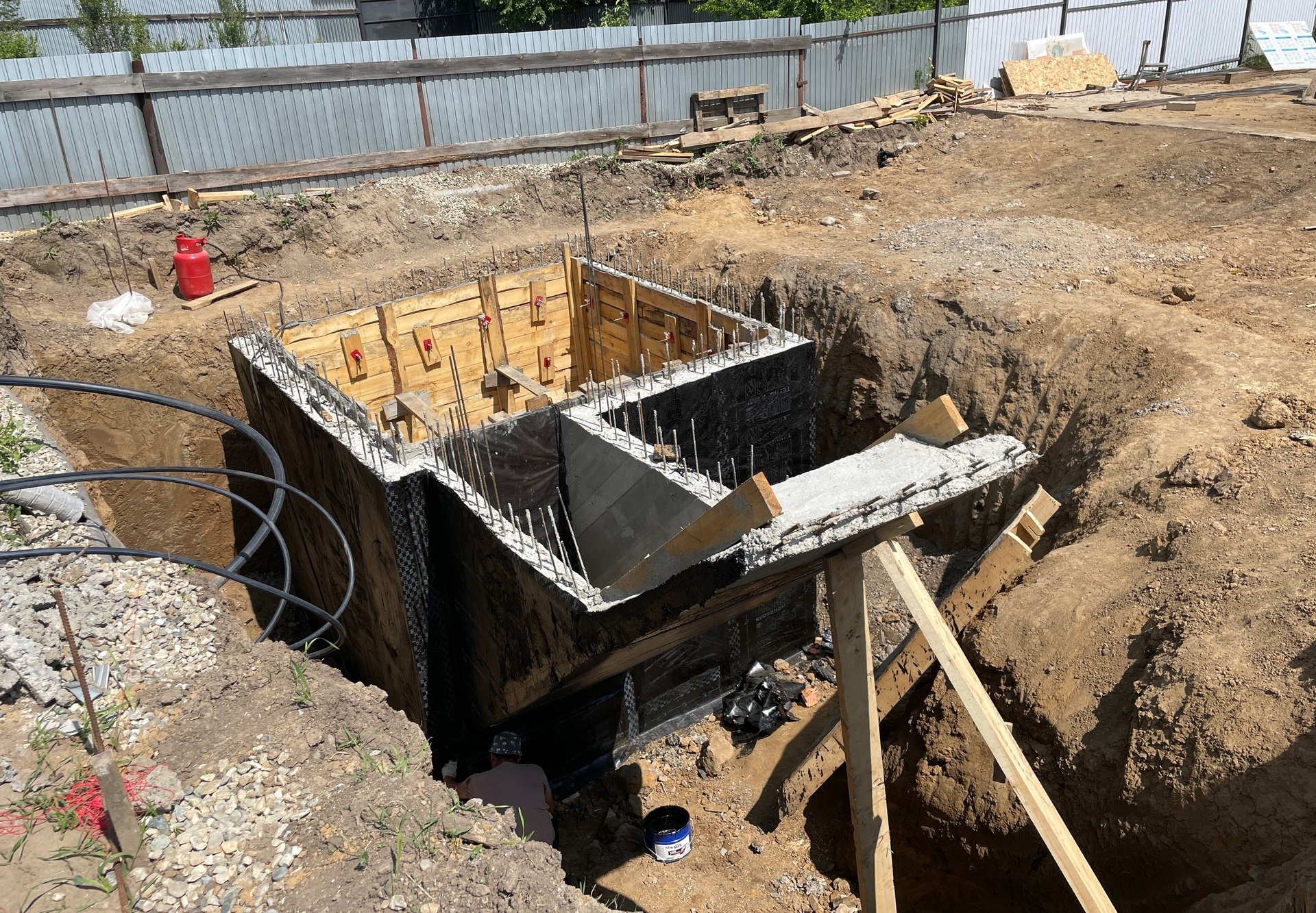 Готовый дом из газобетона