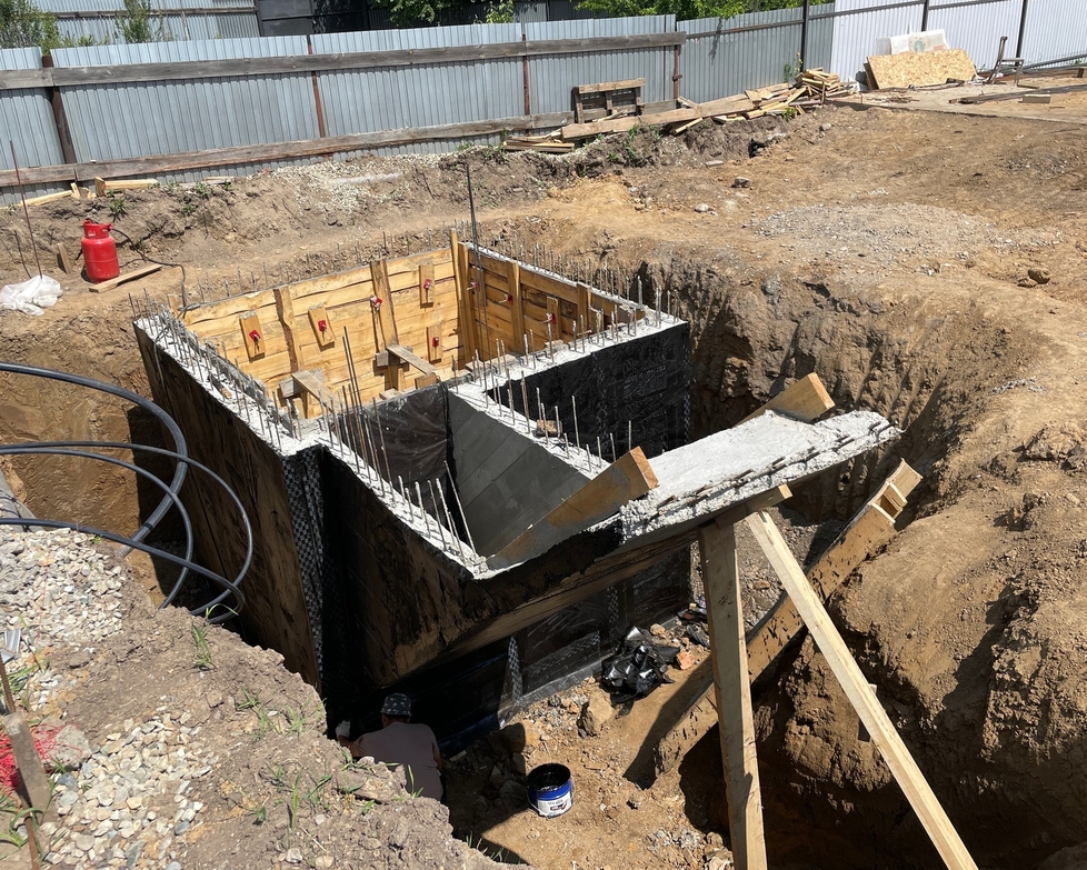 Готовый дом из газобетона