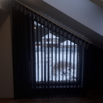 Рулонные шторы на лоджии, балконе мини