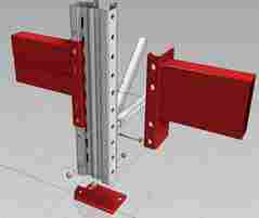 Паллетные стеллажи серии "Сталь" в разрезе