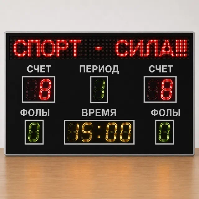 Светодиодное табло для спорта
