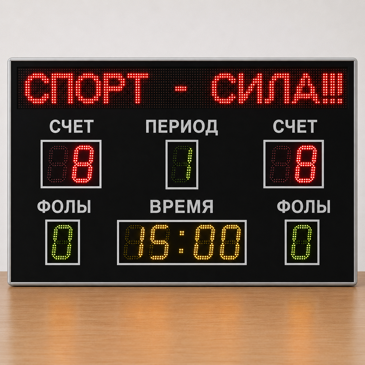 Светодиодное табло для спорта 