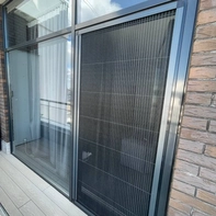 Москитная сетка плиссе в частный дом Самара