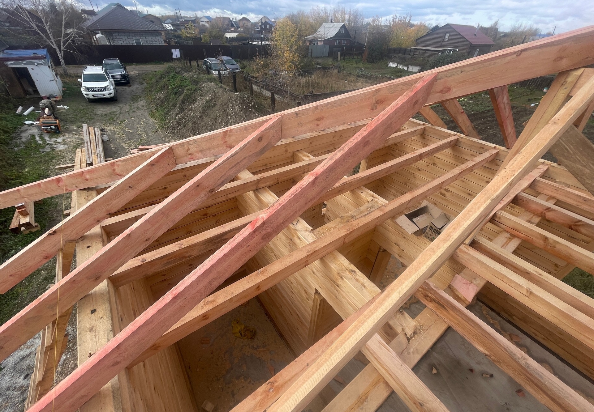 Готовый дом из газобетона