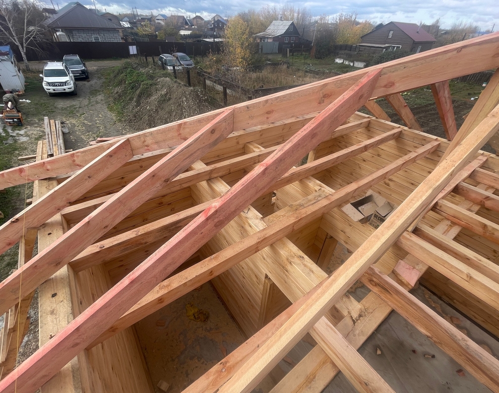 Готовый дом из газобетона