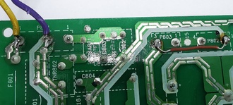 Питание обманки и нового компрессора от платы Toshiba GR-M50FR, GR-L42FR
