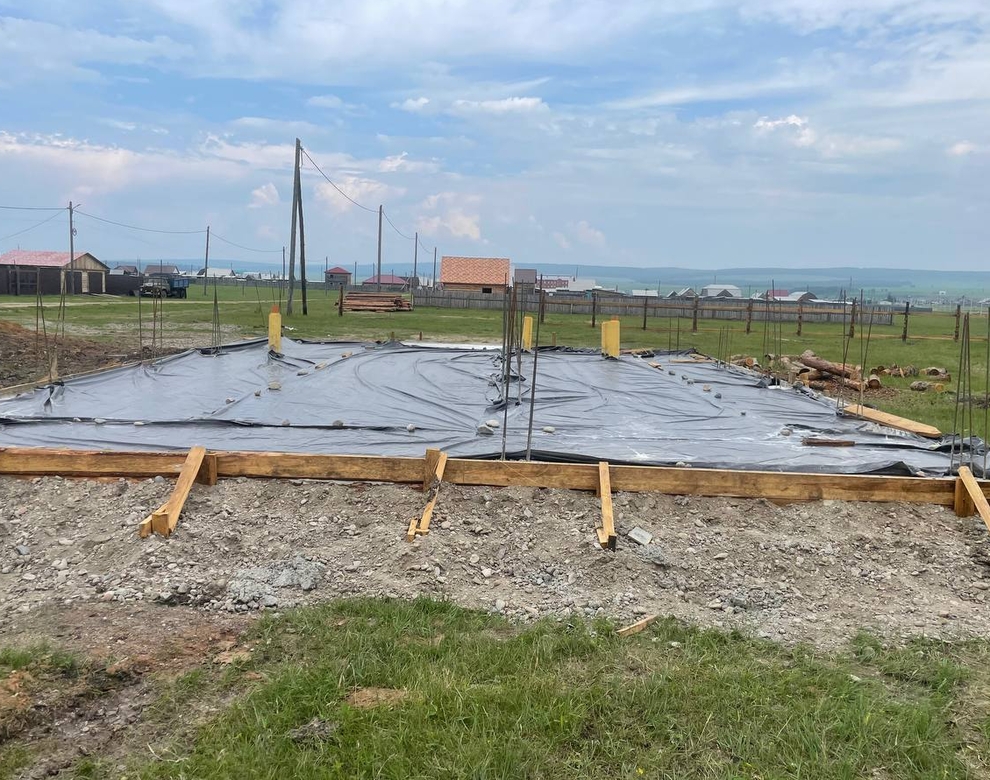 Готовый дом из газобетона