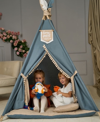 Вигвам ребёнку. Vigvam.Rebenku. Игра в вигваме кукольный театр.