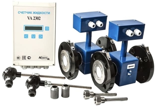 ЭЛЕКТРОМАГНИТНЫЕ СЧЁТЧИКИ ЖИДКОСТИ СЕРИИ VA Асвега Aswega
