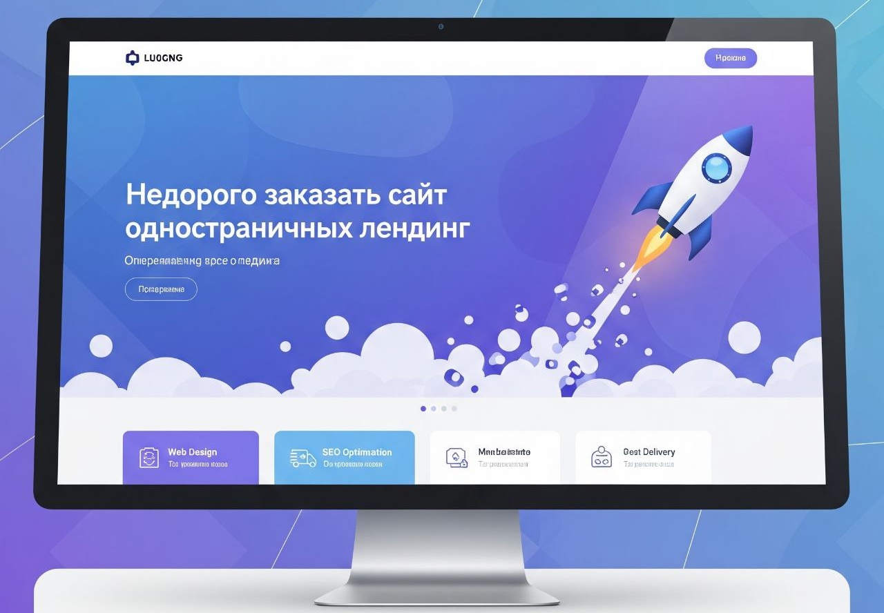 недорого заказать сайт создание сайта лендинг