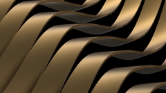 Decorative gold line