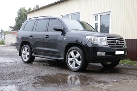 Усиленные пружины на Land Cruiser 200
