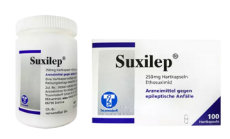 Флакон таблеток Суксилеп – дозировка и применение