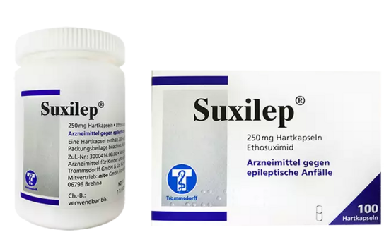 Флакон таблеток Суксилеп – дозировка и применение