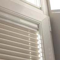 Штора плиссе блэкаут бежевая