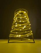 Светодиодная гирлянда "Краса" 200м, 2000 LED, прозрачный провод, жёлтая