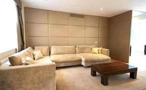 Купить мягкие стеновые панели в гостиную на заказ - МСП 27