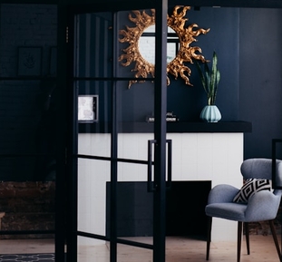 разделение пространства с помощью перегородок