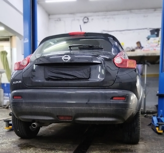 Nissan Juke – плавающие обороты в движении