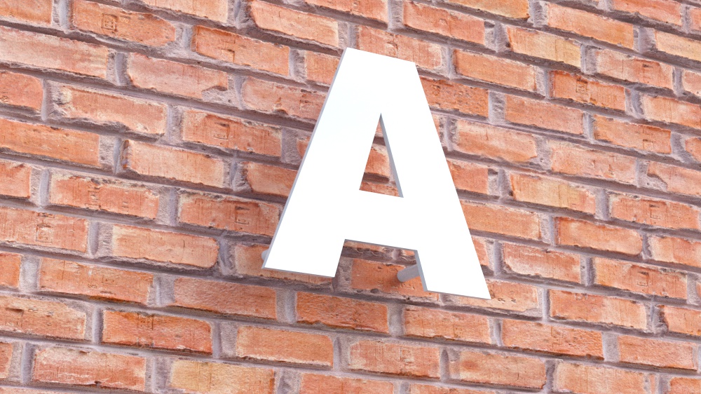 Вывеска объемные буквы Новосибирск, изготовление вывесок, производство наружной рекламы, световые буквы