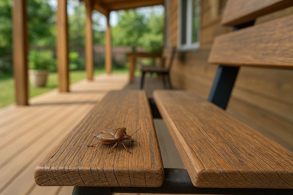 Клоп на лавочке