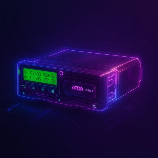Купить и установить тахограф АТОЛ Drive 5 с СКЗИ в Свердловской области