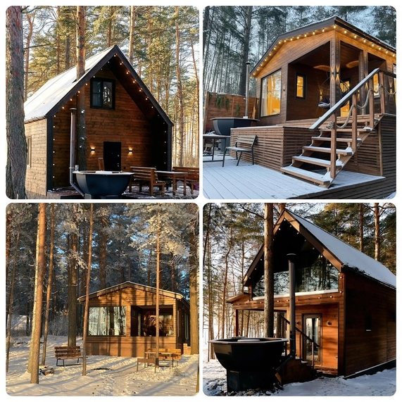 Аренда дома на Горьковском море в сосновом лесу на берегу Волги