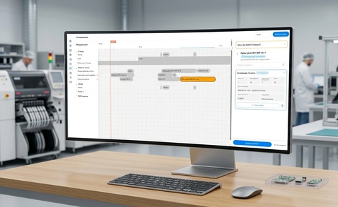 Централизованное планирование объемов производства график загрузки оборудования и смен