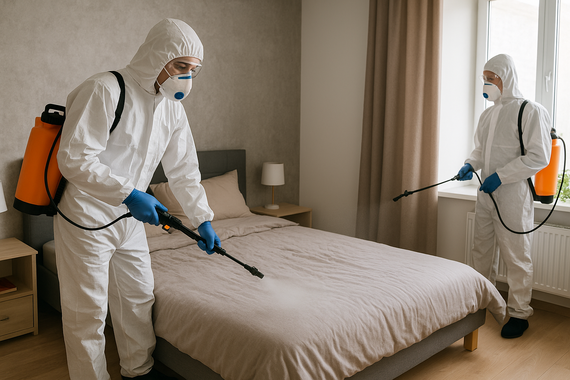 Дезинфкция спальни