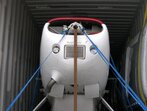 Упаковка самолета Cessna 185 перед отправкой в Москву