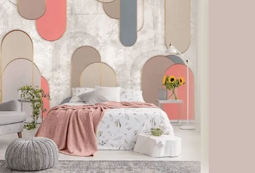 Мягкие стеновые панели овальной формы на заказ по индивидуальным размерам