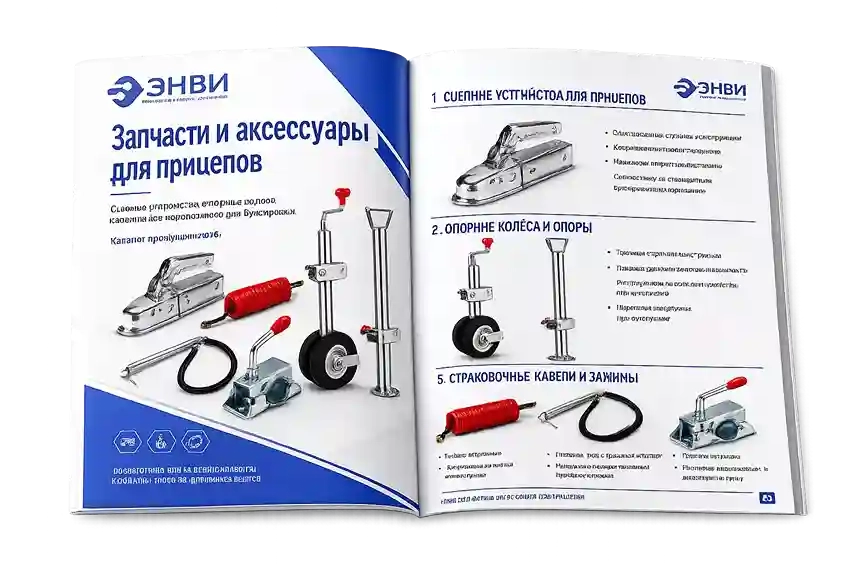 Каталог запчастей для прицепа и аксесуаров ЭНВИ