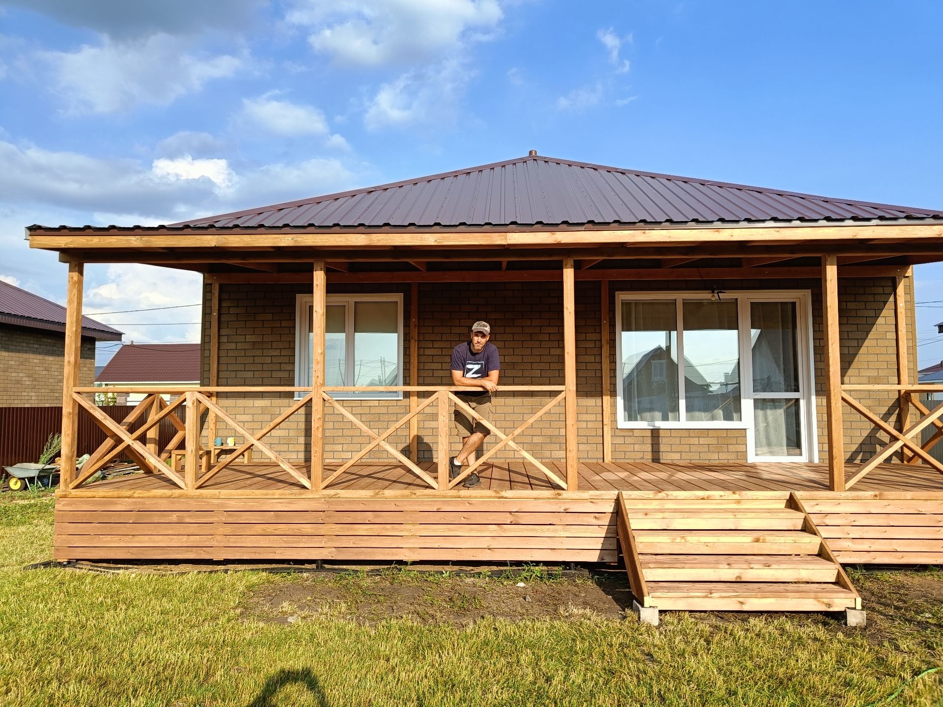 Строительство деревянных террас под ключ в Уфе и Уфимском районе