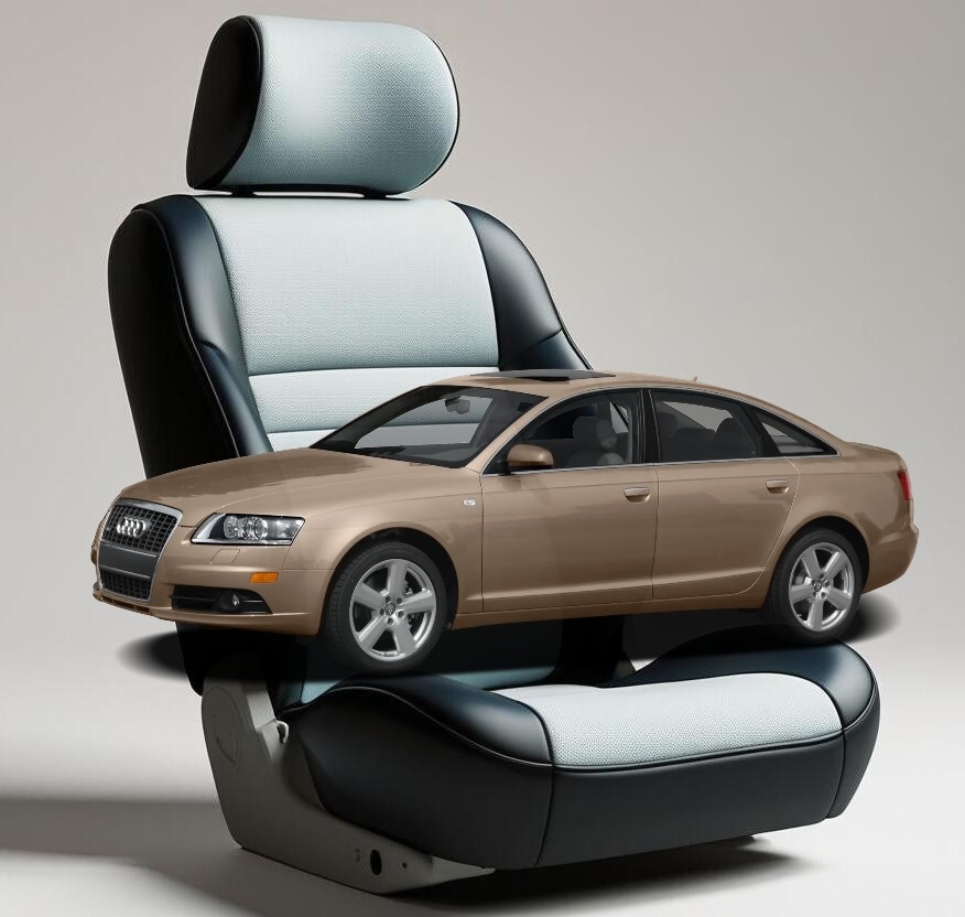 Чехлы на сиденья Audi A6 C6 седан