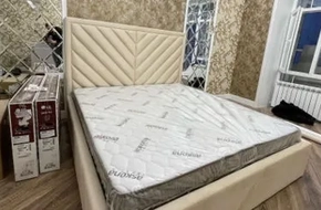 Купить двуспальную кровать на заказ Милан 28