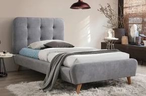 Купить односпальную кровать на заказ Милан 39