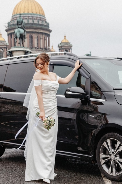 машина мерседес на свадьбе