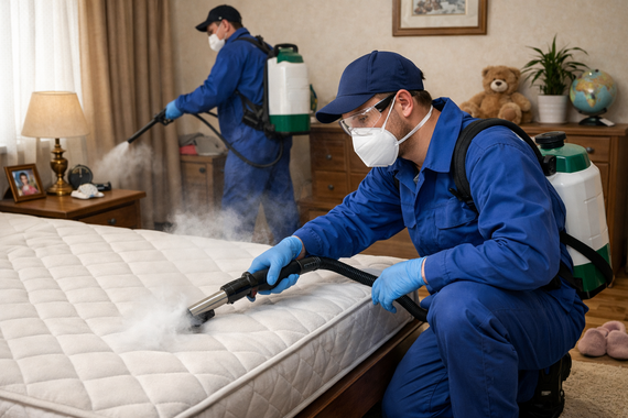 Дезинфекция матраса