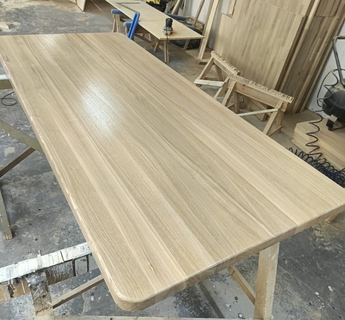 Изготовление столешниц прямоугольных на заказ из древесного массива в Уфе от компании ЭкоМассивУфа