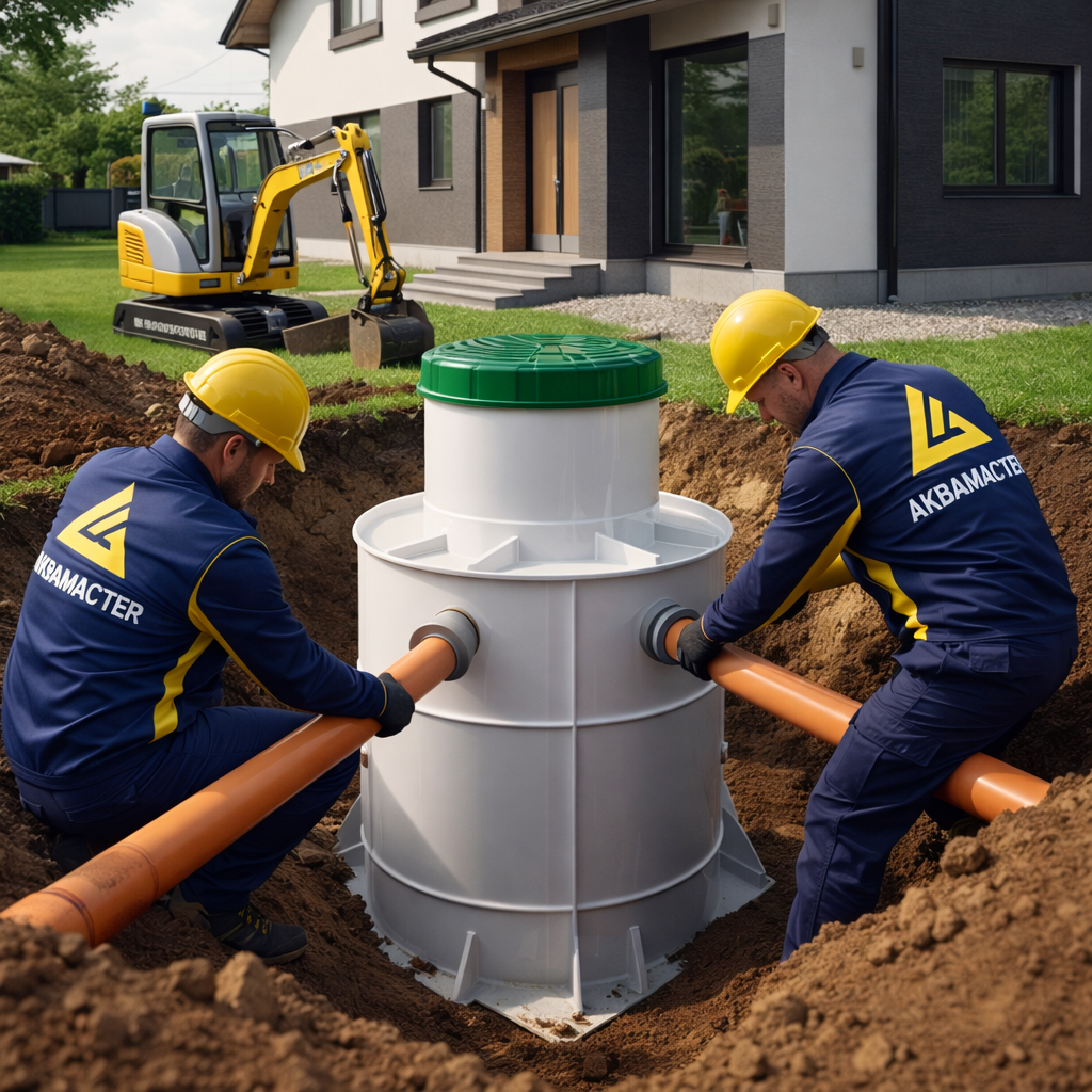 Производим качественный монтаж септиков и автономных канализаций, опыт работ с 2014 года, построили 