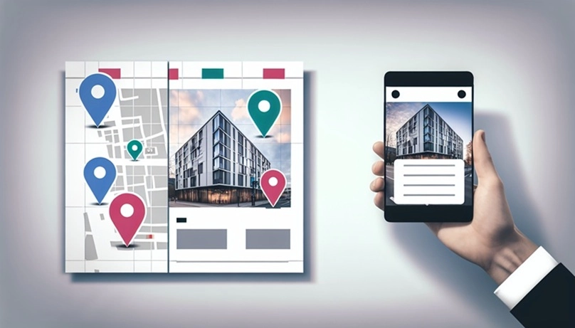 видимость отеля на картах